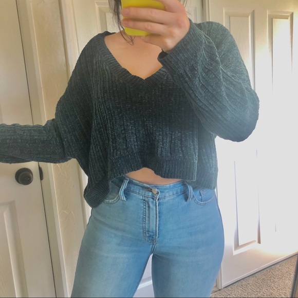 Urban Outfitters Sweaters - Silence & Noise Urban Outfitters Cropped Sweater